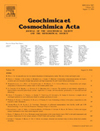 GEOCHIMICA ET COSMOCHIMICA ACTA雜志封面